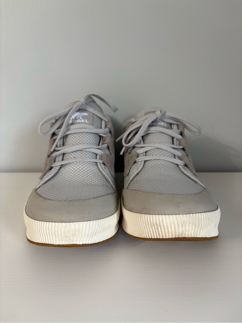 Sorel Out N About III Low Waterproof Sneakers Grey 10 Elevated Casual Minimalist - Picture 5 of 12